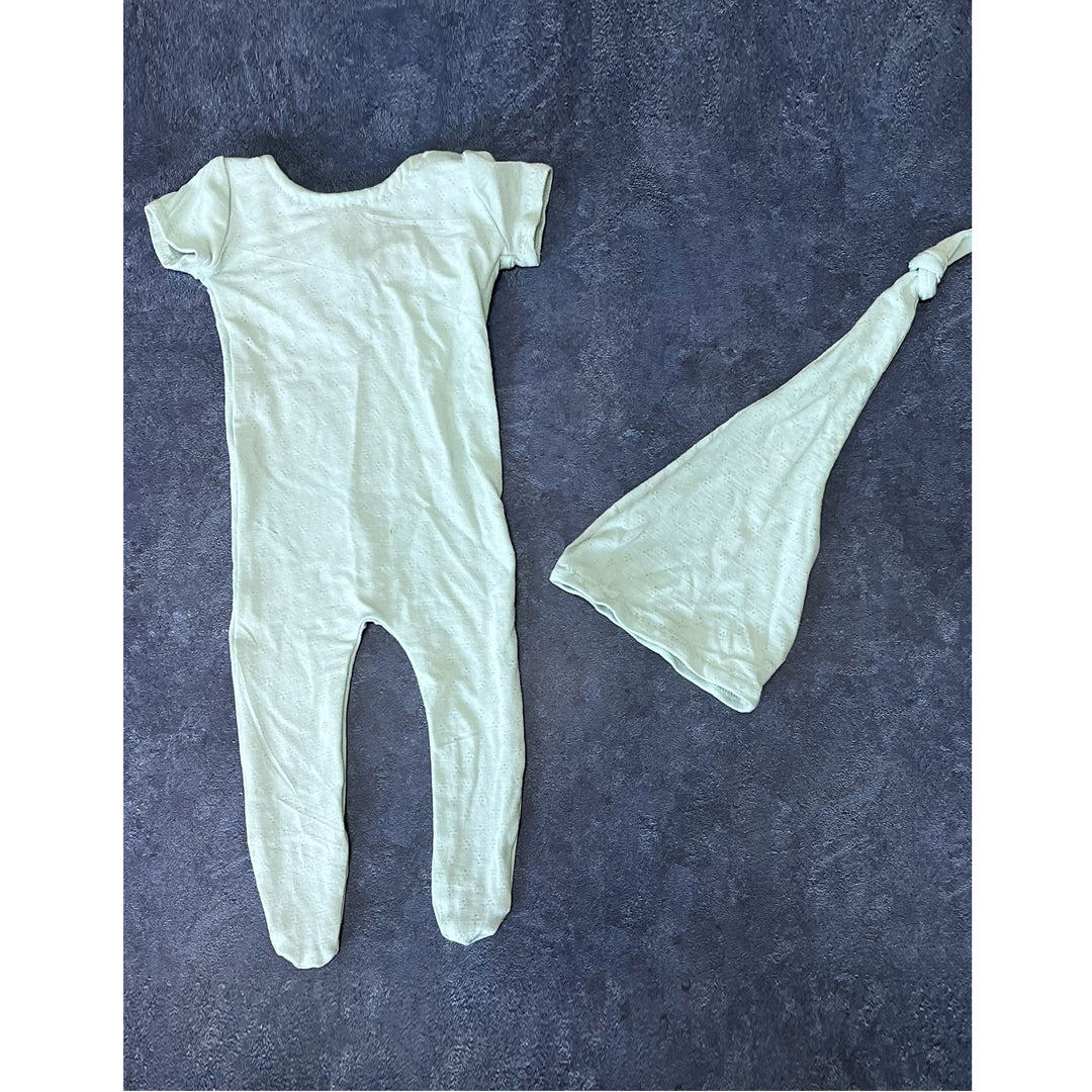Newborn Romper matched Hat Outfits