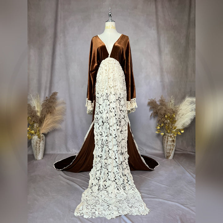 Elsie Velvet Gown