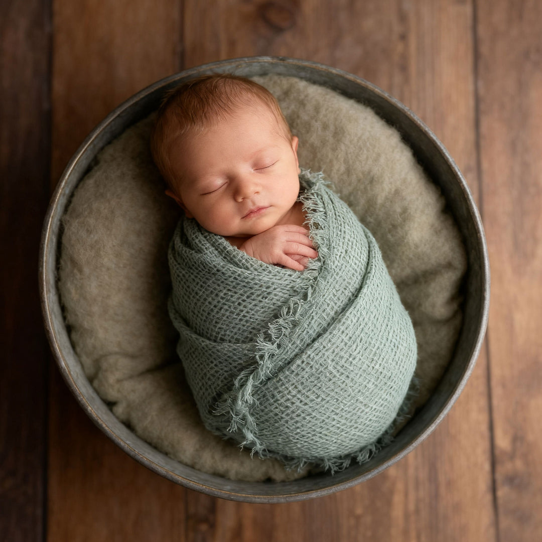 Newborn Soft Stretch Swaddle Wrap