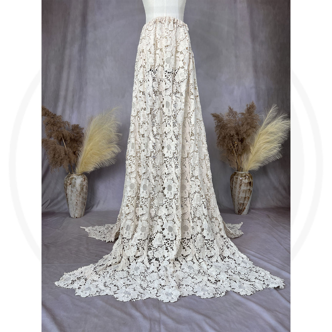 Harriet Boho Cape with Skirt Set