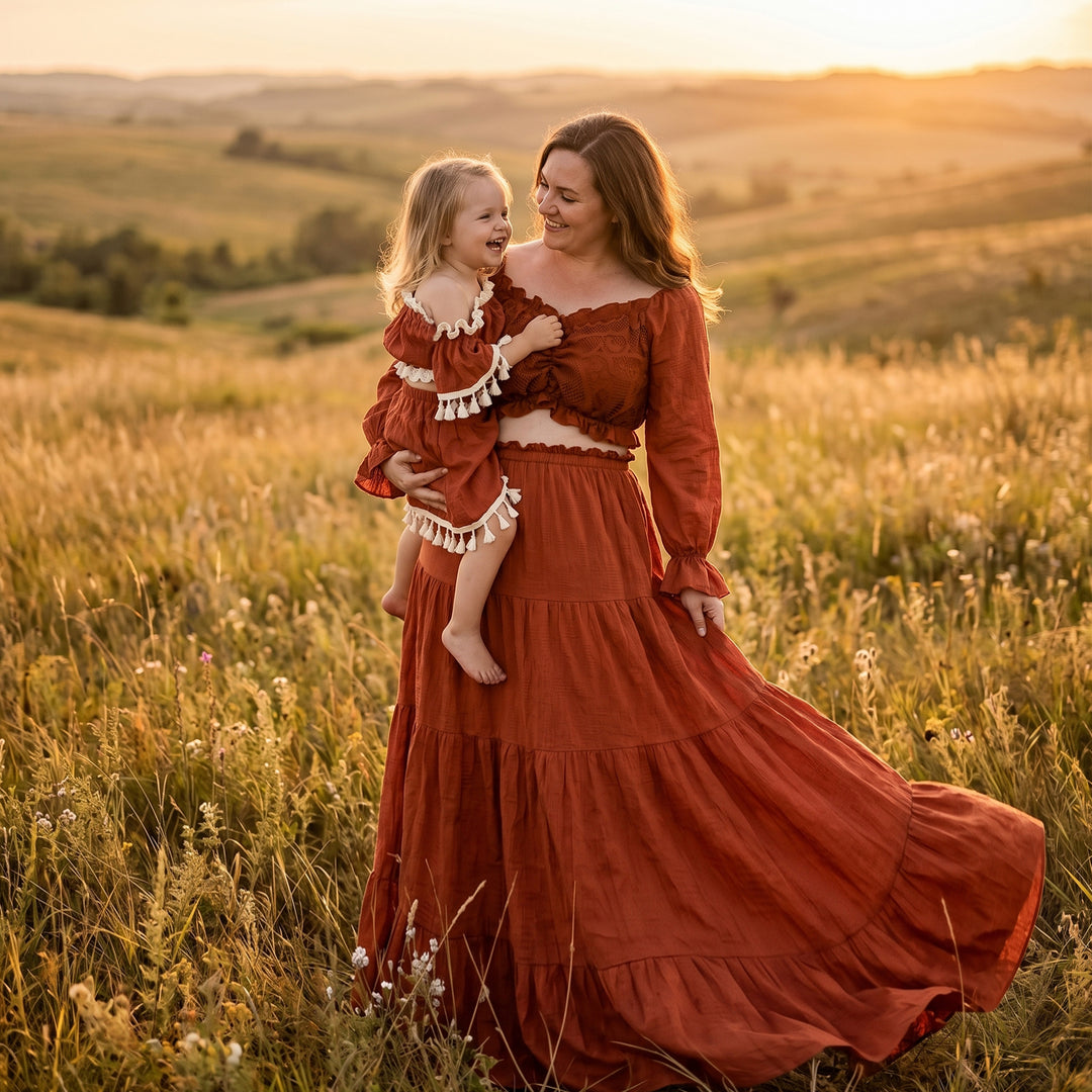 Vestido de mamá y yo de Davina
