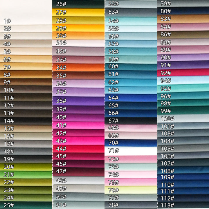 This is a 3-piece bedding set color-options reference image rather than a single product photo, so subject type is Color Swatch.