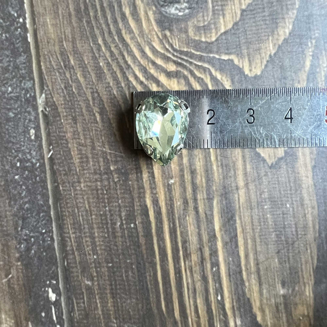 Waterdrop Shaped Embellishment Buttons