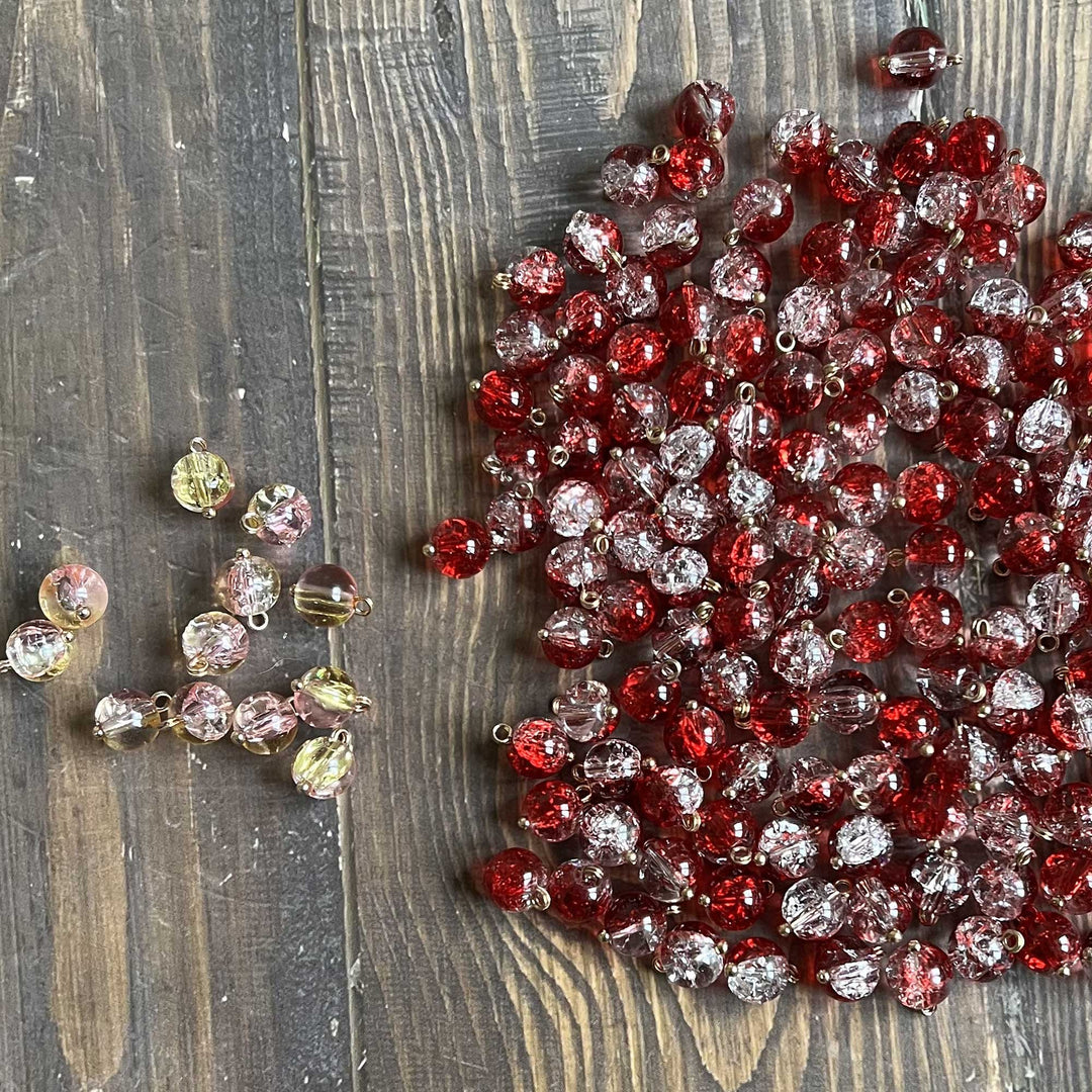 Red & Pink Round Buttons