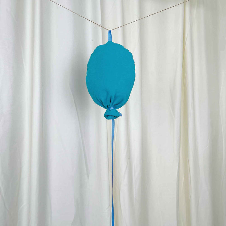 Polka Dot Fabric Balloon Decoration