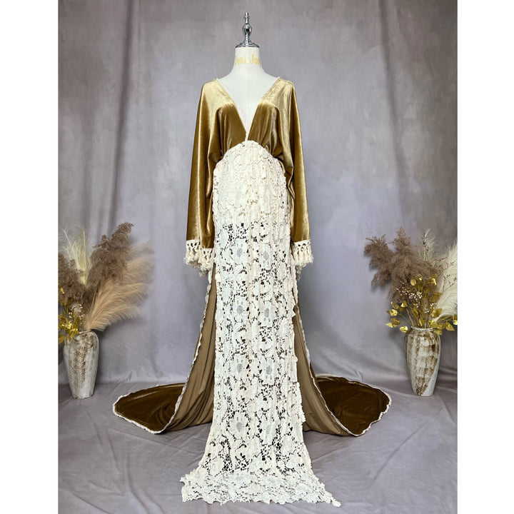 Elsie Velvet Gown