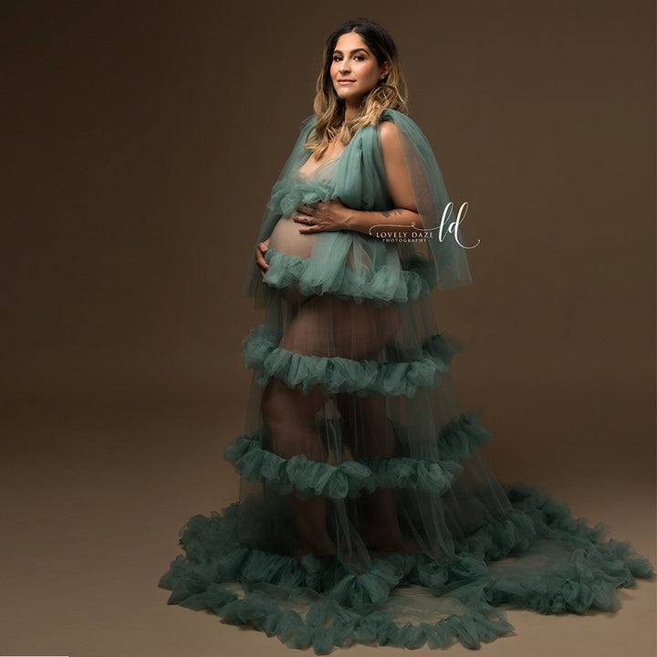Dorothy Layers Tulle Gown