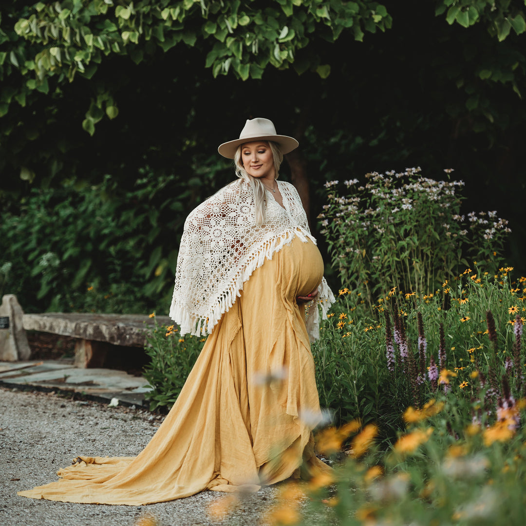 Ivy Boho Cotton Gown