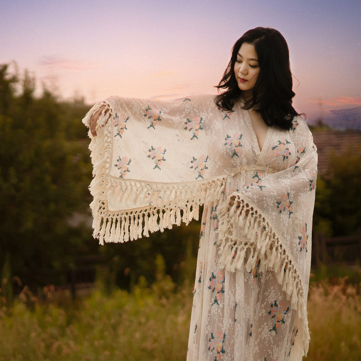 Heloise Floral Boho Gown