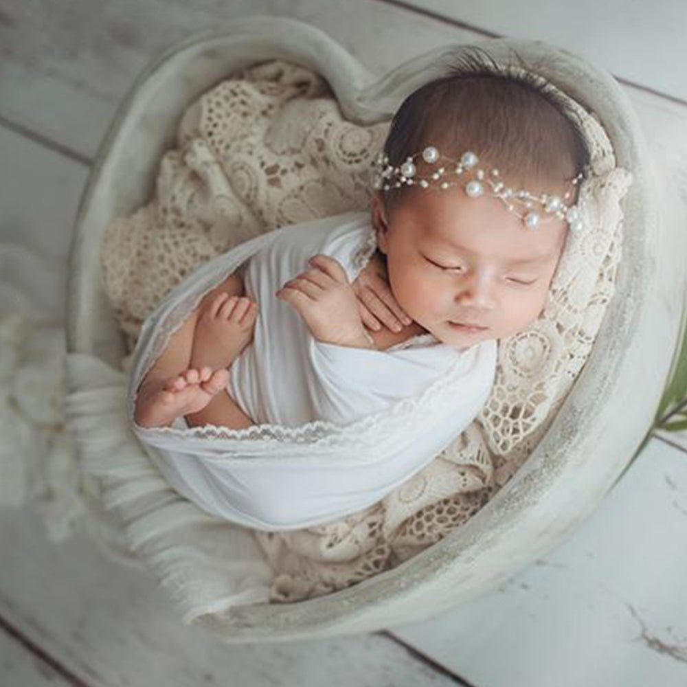 Newborn Lace Background