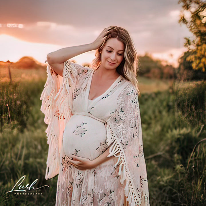 Heloise Floral Boho Gown