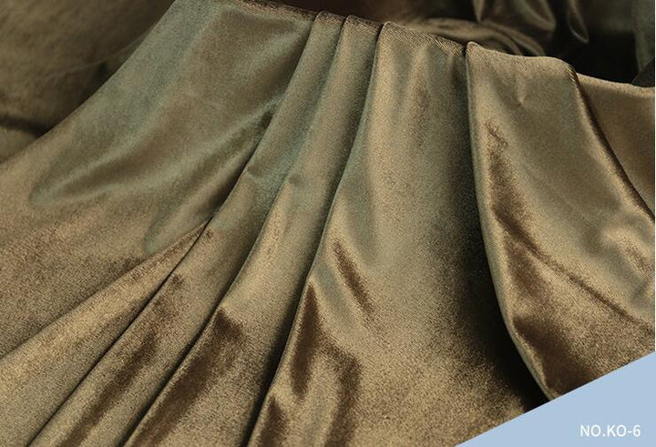 Enid Velvet Split Robe Gown