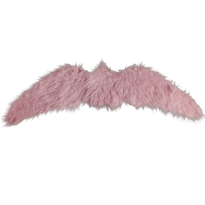 Large bird-shaped fur mat