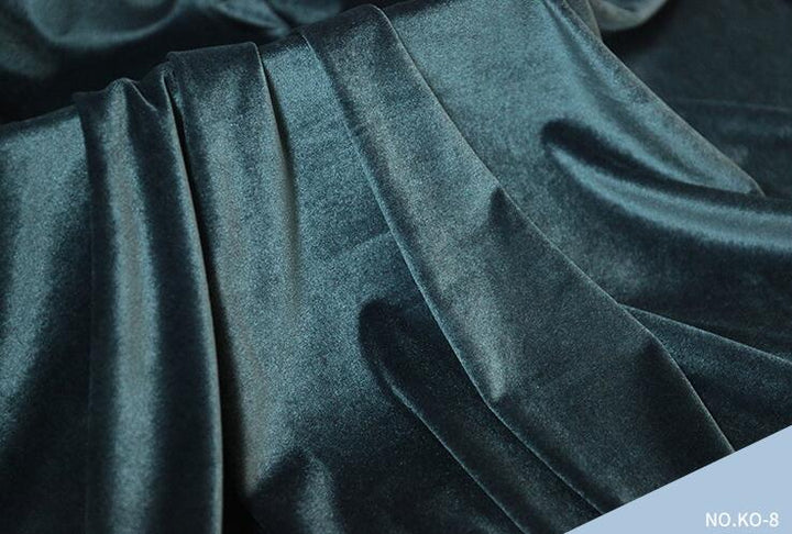 Enid Velvet Split Robe Gown