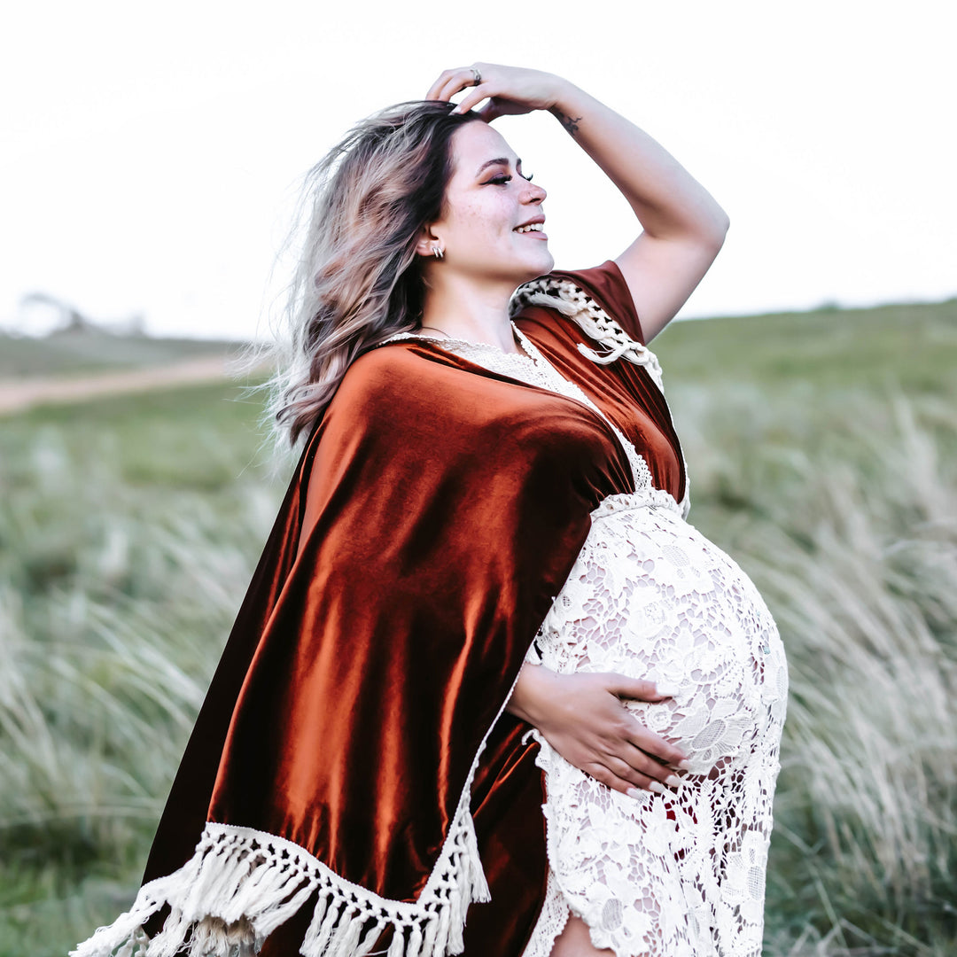 Elsie Velvet Gown