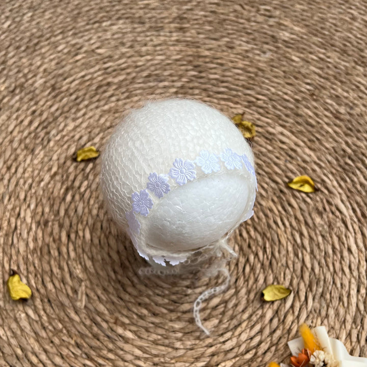 White Edge Bonnet
