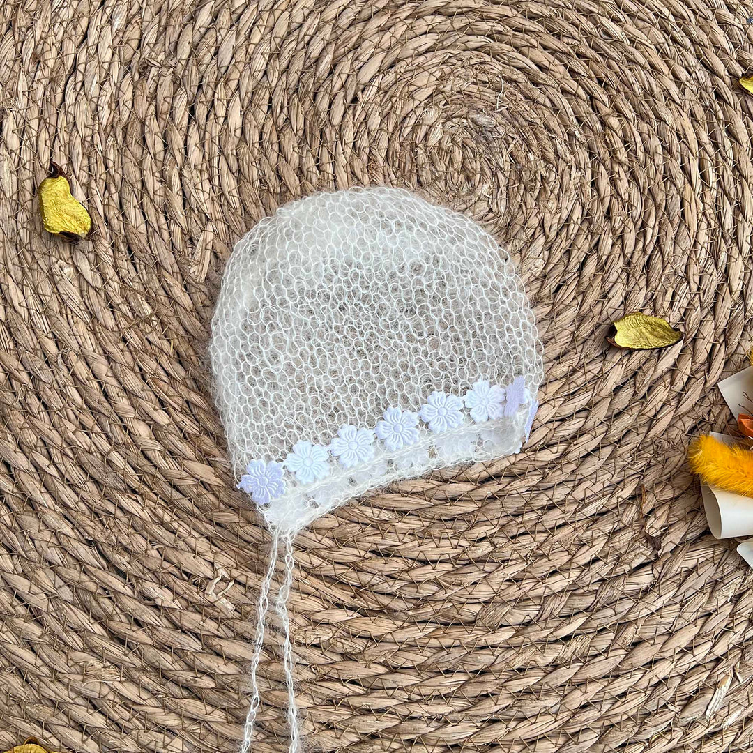 White Edge Bonnet