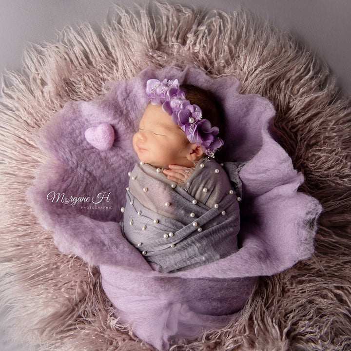 100% Wool Felted Layer Blanket